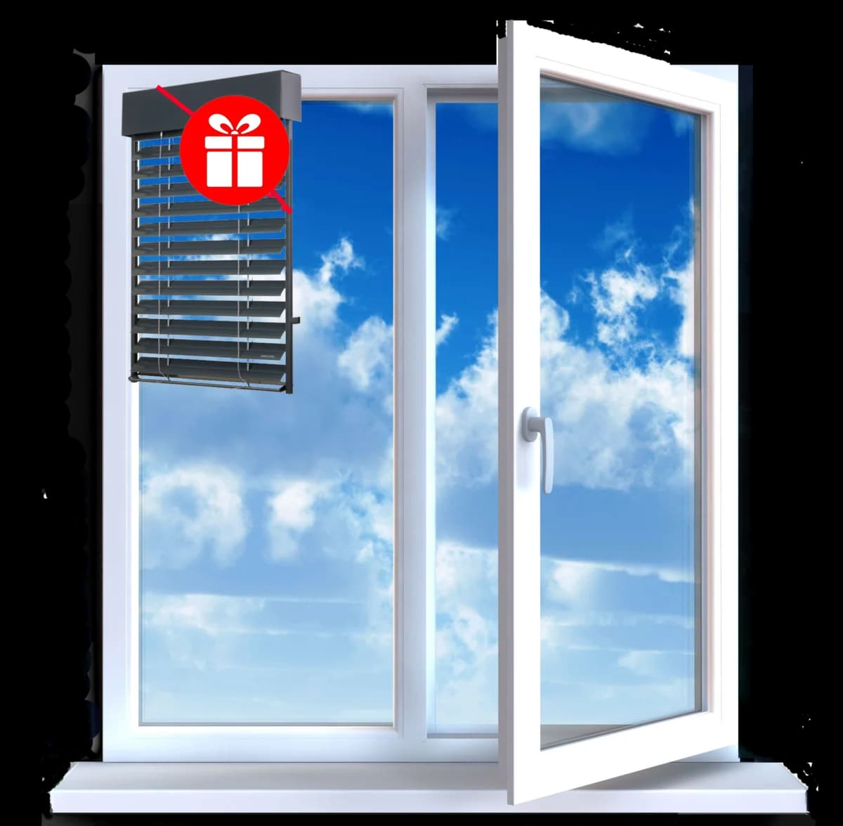 Окна другу - жалюзи себе